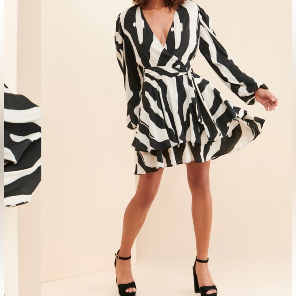♥︎🦓 Megan Renee Zebra Print Dress 🦓♥︎